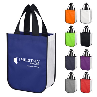 Lola Laminated Non-woven Shopper Tote Bag